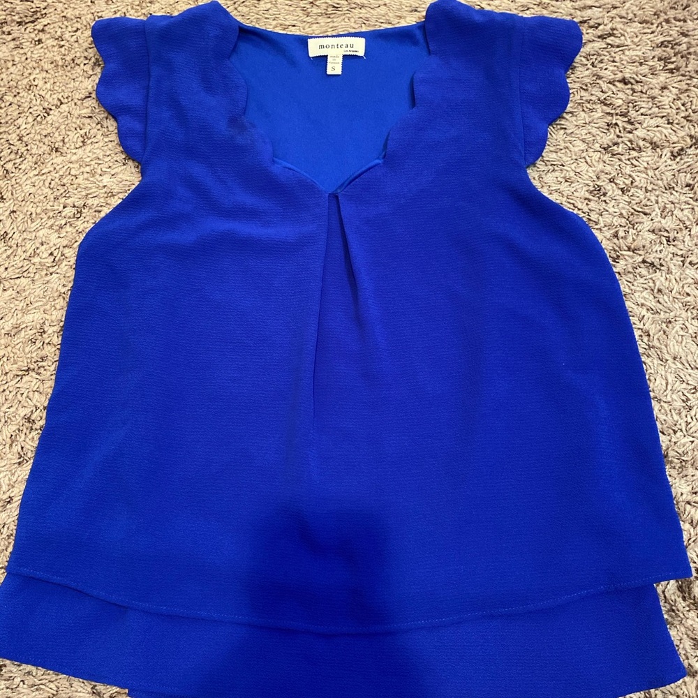 Monteau Sleeveless Top NWOT